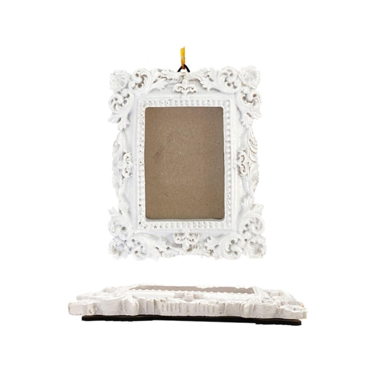 Mdnipqbam A Modern Vintage European-Style Embossed Photo Frame Wall Decoration With Carved Hanging For Home Use(A)