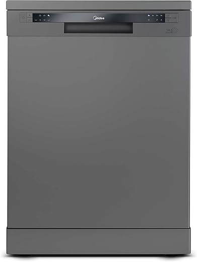 MIDEA LAVA-LOUCAS 14 SERVICOS ‎DWA14S1 CINZA 127V