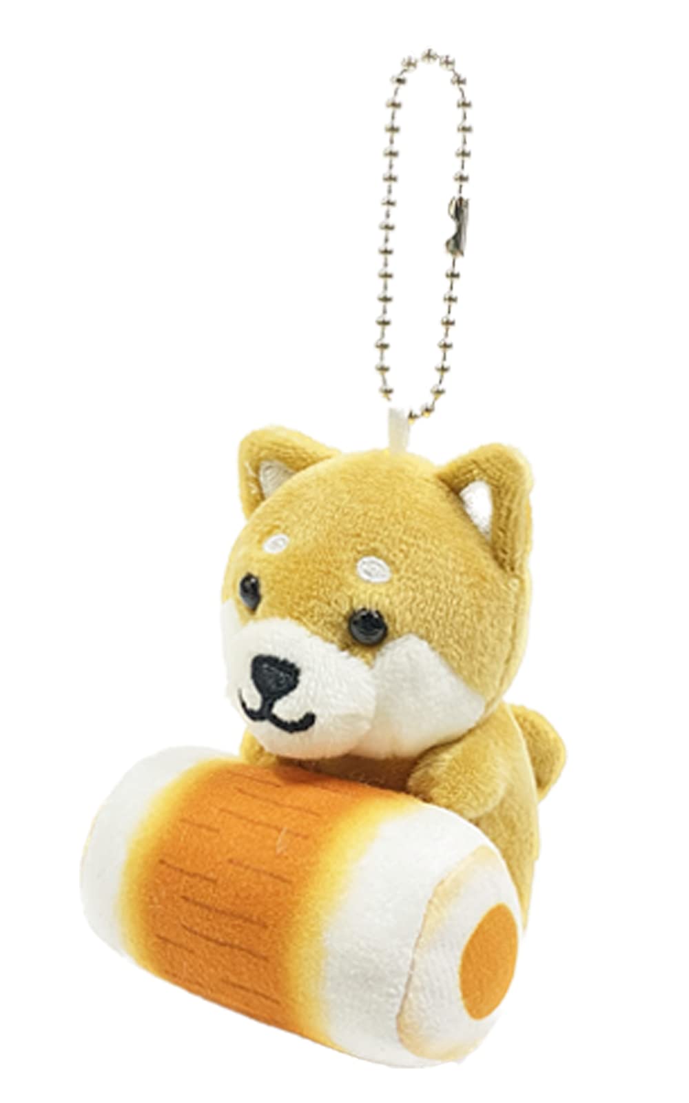 Amazon.co.jp: 【旅するマメしば ちくわ ぬいぐるみボールチェーン
