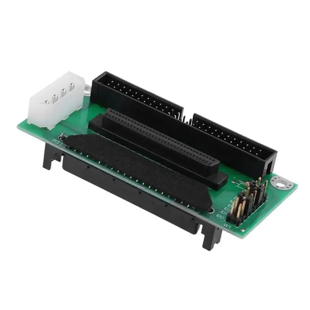 SCSI SCA 80 PIN a SCSI 68 IDE 50 Pin Adapter SCSI SCA 80 PIN to 68 50 Disk Convertidor Placa de Tarjetas