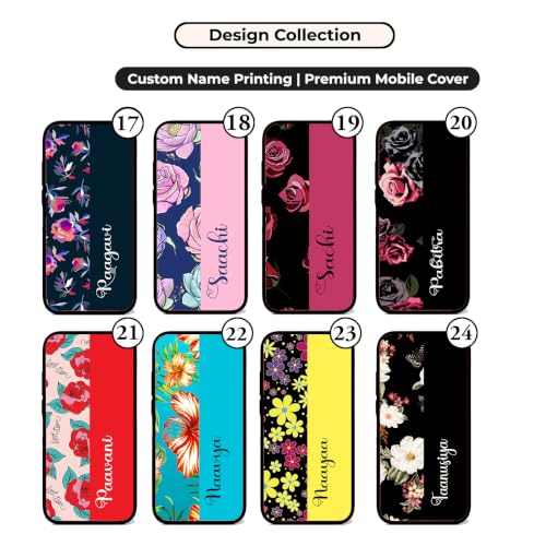 Image of Customise Name Case Cover for Xiaomi Poco C50 4g Multicolor