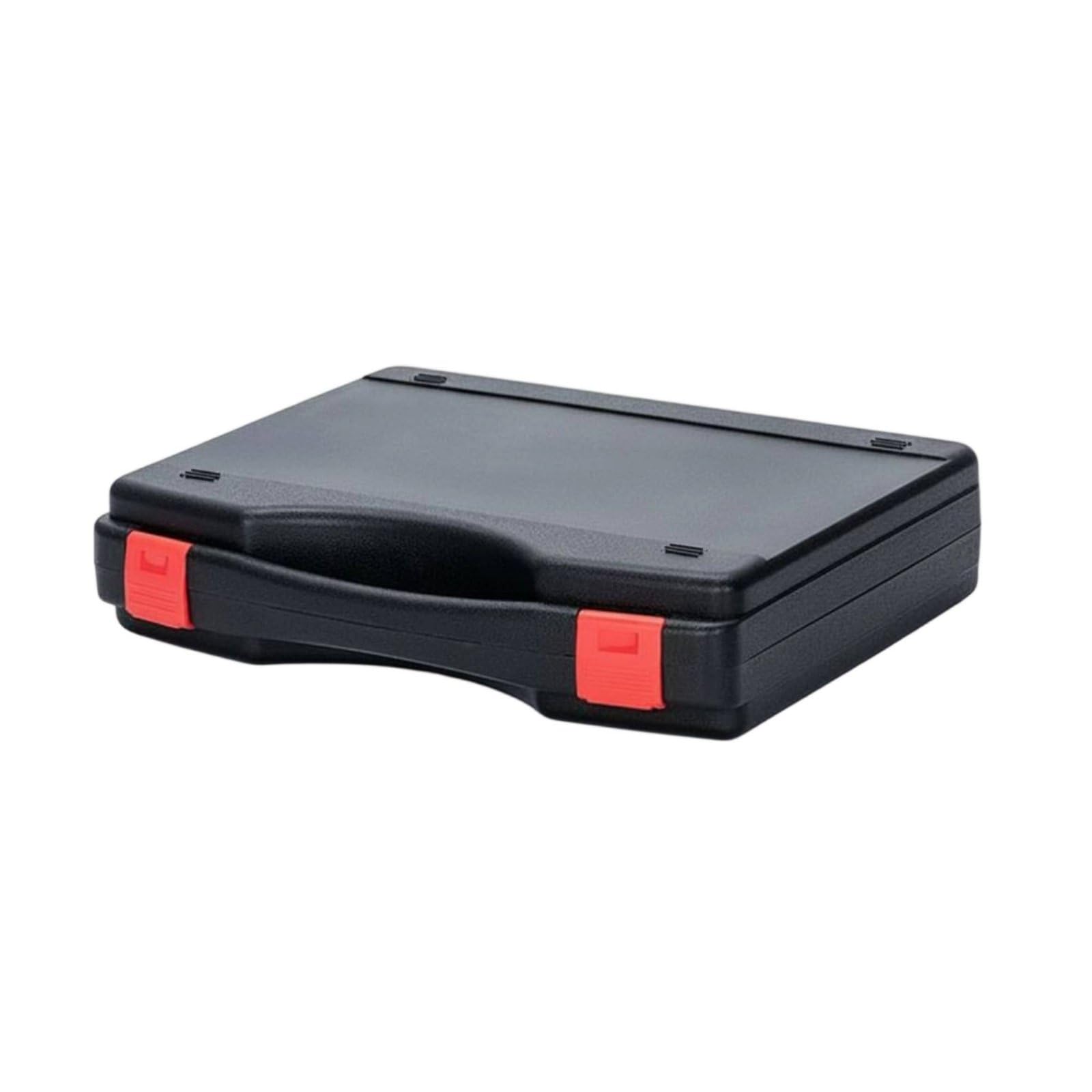 Shock-Resistant Resistant ABS Safeguarding Case Heavy Duty Hard ABS Tool Case Secure Latches Multipurpose for Photographers, Technicians, Hobbyists, Workshop, Job Site, Travel, Garage, 31-image-41