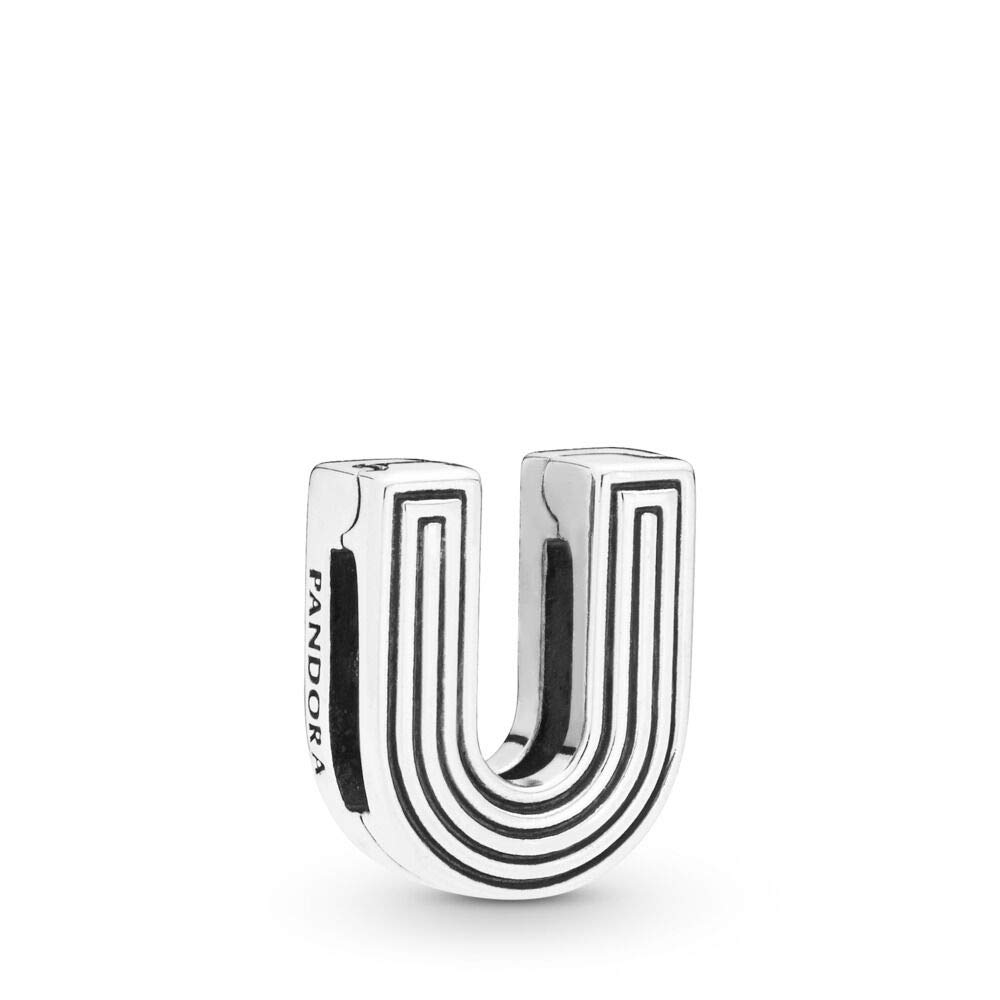 PANDORAPandora REFLEXIONS Letter Initial Clip 925 Sterling Silver Charm