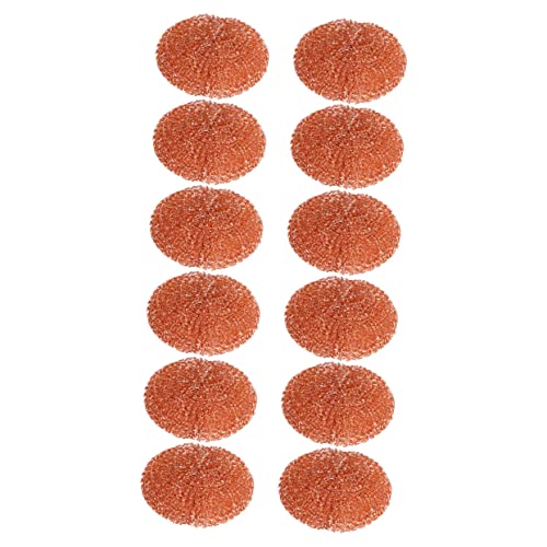 LIFKOME 12Pcs Brass Wire Soldering Tip Cleaner Balls No Water Needed for Prolonging Soldering Tip Life Compatible with Various Welding Tips