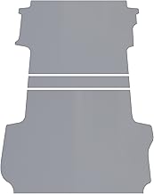 [NV350 Caravan Premium GX Compatible Floor Panel S] E26 Parts Floor Mat Interior Custom Bed Floor Covering Nissan P-GX GP-GX Grand Premium GX [Producs] (With Power Slide Door, Gray Painting)