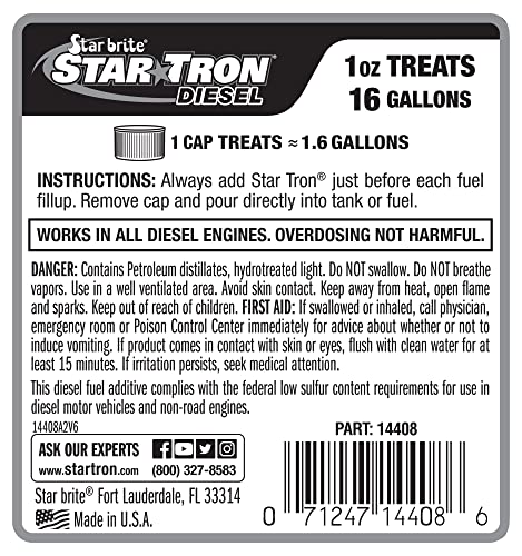 Star Brite 14408 Star Tron Enzyme Fuel Treatment - Automotive Diesel Formula thumb #1