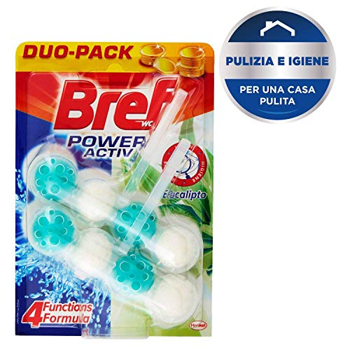 Bref Power Activ Eucalipto Detersivo per WC, Sfere...