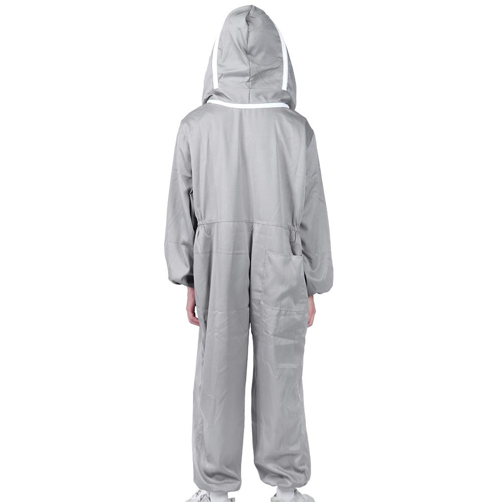 Chaqueta de Apicultura con Velo |Bata protectora para colonia de abejas (XXL)