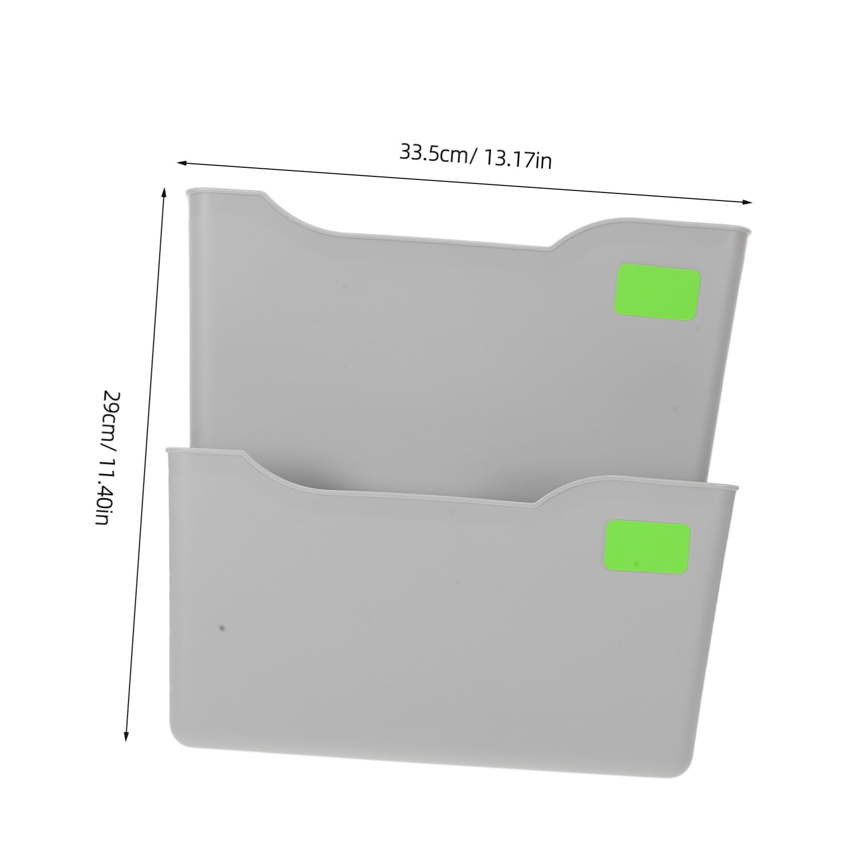 jojofuny Organizador de Pared para Soporte Colgante Multifuncional para Archivos Revistas y Folletos Estante de Almacenaje Vertical para Oficina y de Espacio Fácil Instalación