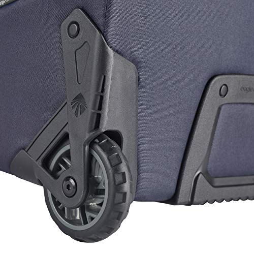 Eagle Creek Gear Warrior International Carry Luggage Softside 2-Wheel Rolling Suitcase, Arctic Blue, 22 Inch