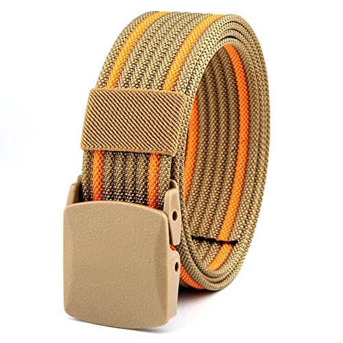 Men/women Belt Automatic Buckle Nylon Belt OutdoorTravel Tactical Waist Belt Unisex
