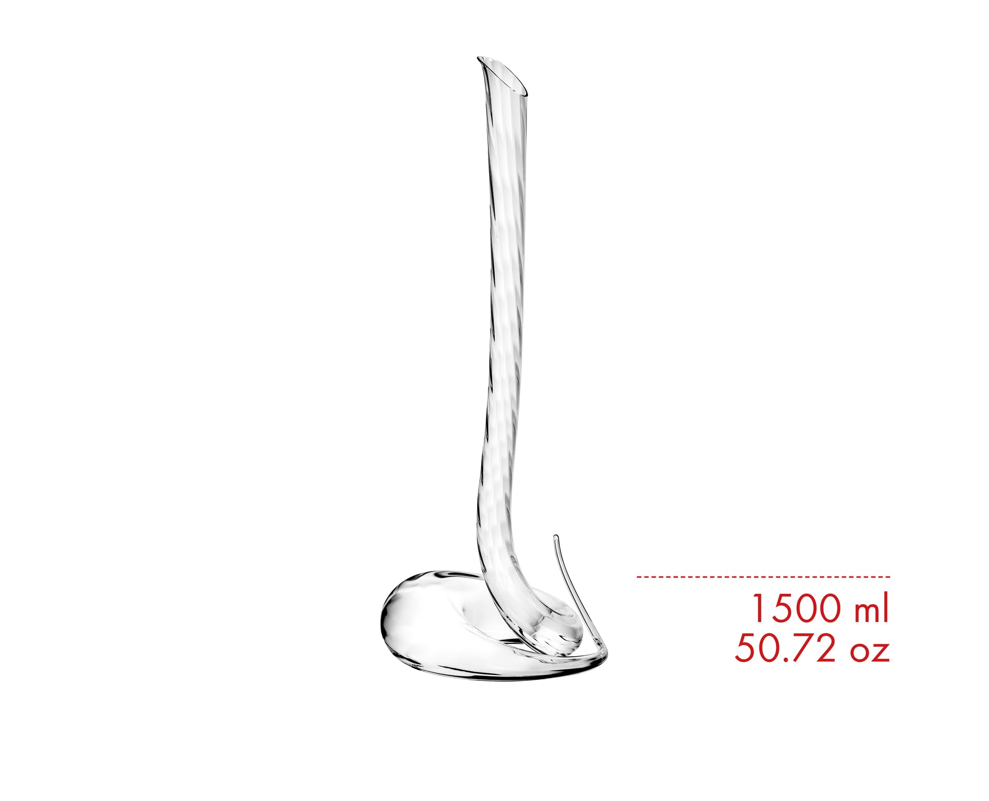 RIEDEL Dekanter Cobra Magnum - opakowanie pojedyncze, karafka, szkło kryształowe, tylko mycie ręczne – nieodpowiednie kulki do czyszczenia szkła - 1950/25