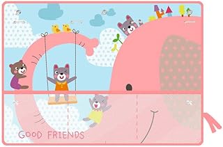 Riloer Para-sol de carro, cortina de janela lateral de carro infantil, para-sol de carro para crianças, bloqueador solar interior de carro, persianas de janela lateral, cortina de para-sol de carro para janela lateral, elefante