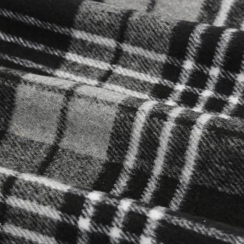 Image of IDEALSANXUN Womens High Waist Plaid Skirt Bodycon Pencil Wool Mini Skirts