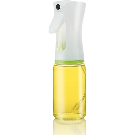 Qinglee Öl Sprühflasche, 2 Stück Ölsprüher Für Speiseöl Mit Tube Bürste, Trichter, Backpinsel, 4