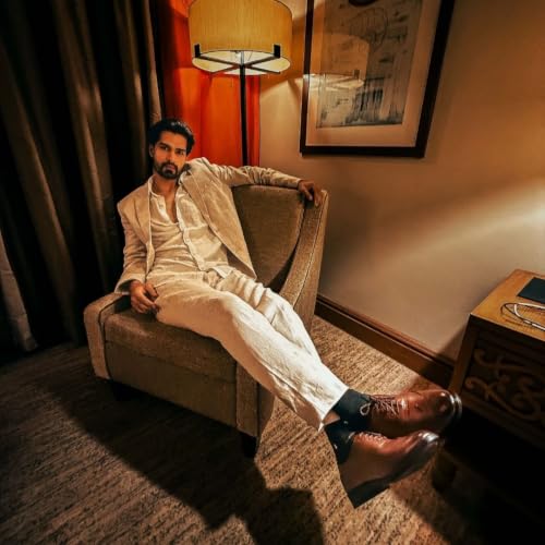 Image of Chardonnay Men's Brogue Leather Formal Shoes | Comfortable Cushioned Office Dress Shoes