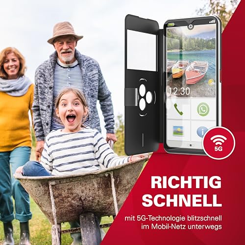 Senioren-Smartphone Emporia Smart.6 mit 5G VoLTE und Notruftaste