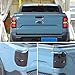 Lcojicep Car Tail Light Cover Trim Compatible with Ford Maverick 2022-2025 Smoked Rear Taillight Lamp Cover Rear Headlight Protection Cover Decoration Accessories