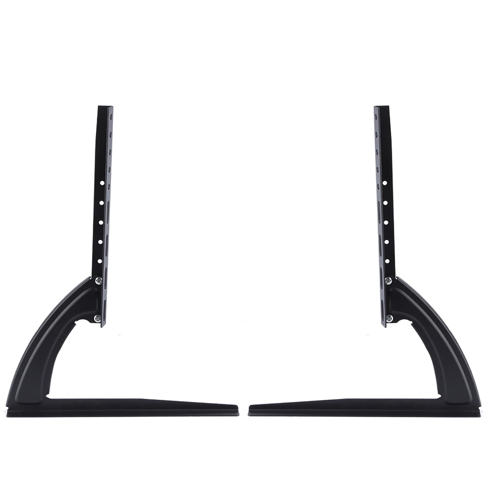 Patas universales para TV, soporte universal para TV de sobremesa, soporte para TV, soporte de acero para TV, soporte para TV, soporte para TV, pedestal para fijar firmemente el monitor de pantalla