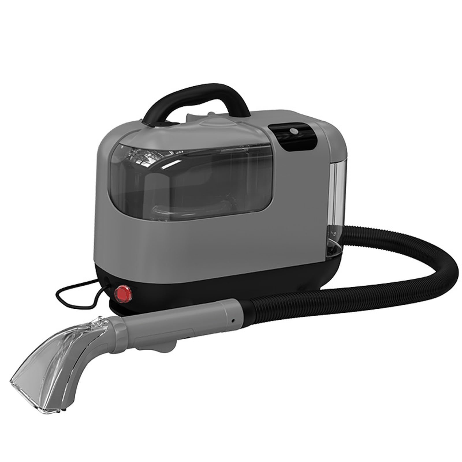 Limpiador de Tapicerias Aspiradora de Agua Tapiceria 1200W 13000Pa 60-70℃ Agua Caliente, con Boquilla de Limpieza Principal, para Alfombras/Escaleras en Casa, Familias con Mascotas 220V-Grey