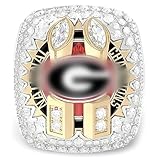 Emaraxy 2022 Bulldog Replica Ring University League Georgia Commodity Champion Ring Foreign Trade Hot Selling Diamond Finger Gift For Boys And Friends,12