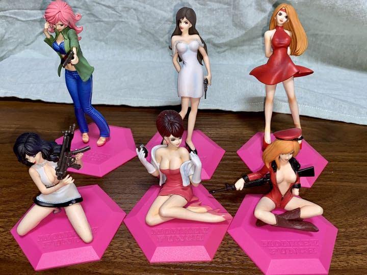モンキー・パンチガールズコレクション CUTIES 不二子 ルパン三世 ガールズコレクションCUTIES 峰不二子 未開封 3個