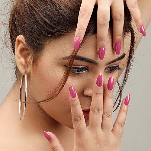 Image of Mauve Mania Professional Nail Polish | Long Lasting, Quick Dry, Chip Resistant, High Shine Nail Paint | Smooth & Easy Application, Vibrant Trendy Shades for Women & Girls Party Daily Use 15ml