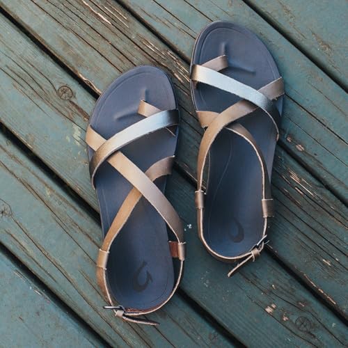 Image of OluKai Upena Women's Strappy Beach Sandal, Lightweight & Durable Design | Water Resistant Slides for All-Day Comfort & Style