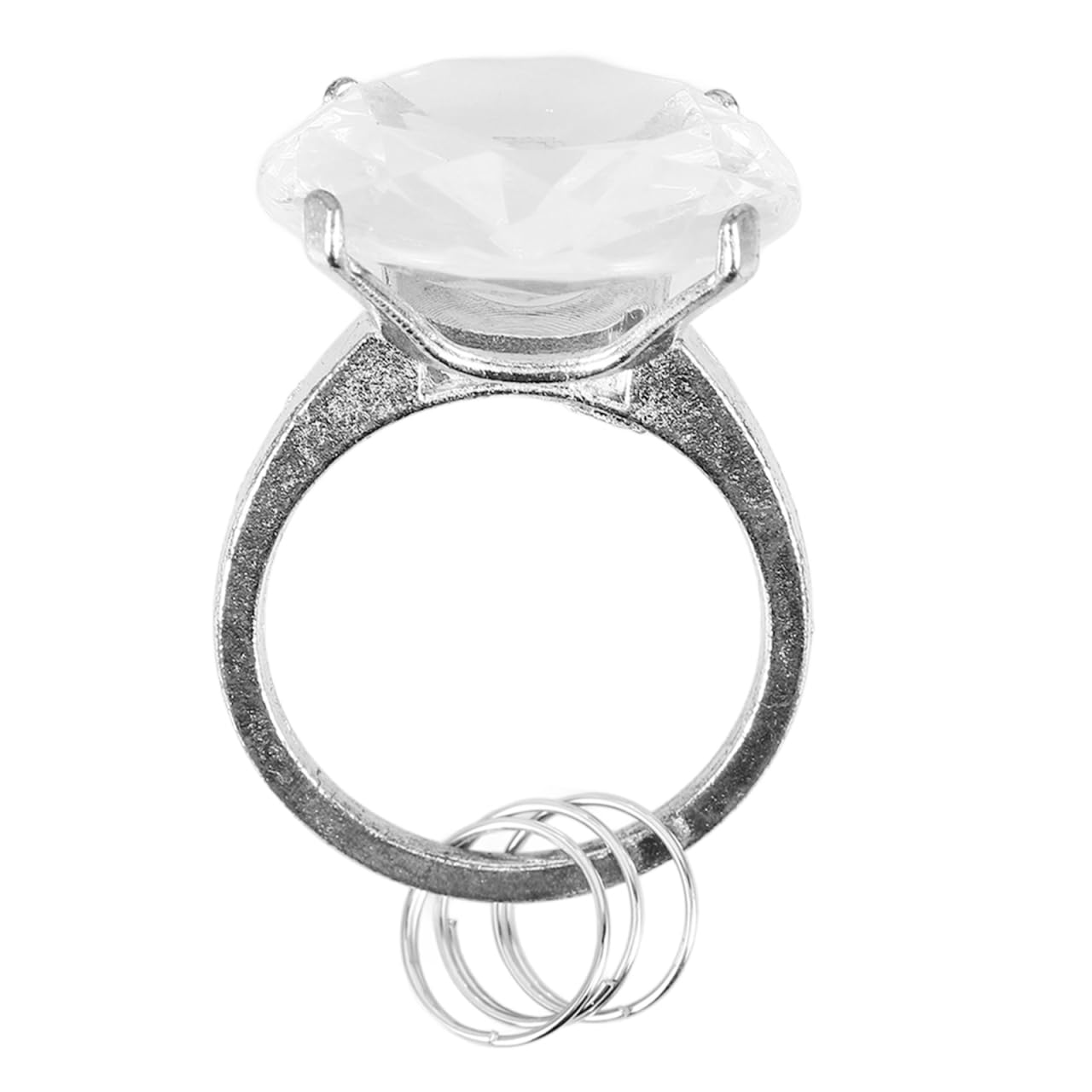 玄*読様 超希少 Girls Don't Cry Key Ring Silver Amazon.com: Didiseaon Diamond Ring Key Ring - Silver Metal