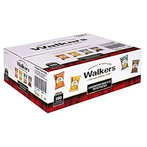 Walkers Assorted Shortbread Variety Mini Packs Biscuits (4 Boxes)