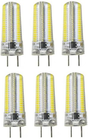 Best to Buy® G8 Tower 5W 152SMD3014,Warm White,3000K Base G8 Bi Pin LED Halogen Replacement Bulb, 100-130V AC, Desk Lamps, Pendant Lights, Puck Lights, Under-counter Light... (6-pack)