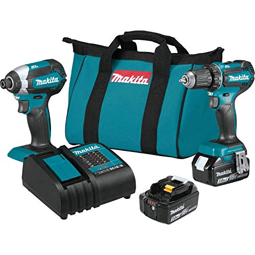 Makita XT281S-R 18V LXT Brushless Lithium-Ion 1/2 in. Cordle...