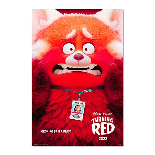 Grupo Erik Póster Pixar Turning red - Lamina decorativa/Póster Producto con licencia oficial
