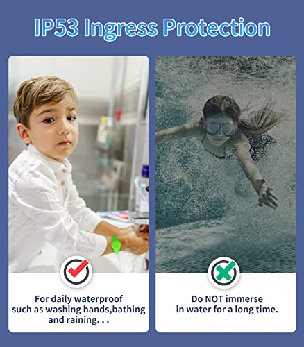 Waterproof Airtag Bracelet For Kids, Wristband For Apple Air Tag Hidden Silicon Holder For Toddler Child Elder Gps Tracking Tagging Watch Band (Yellow, Fluorescent Green) #TOP2