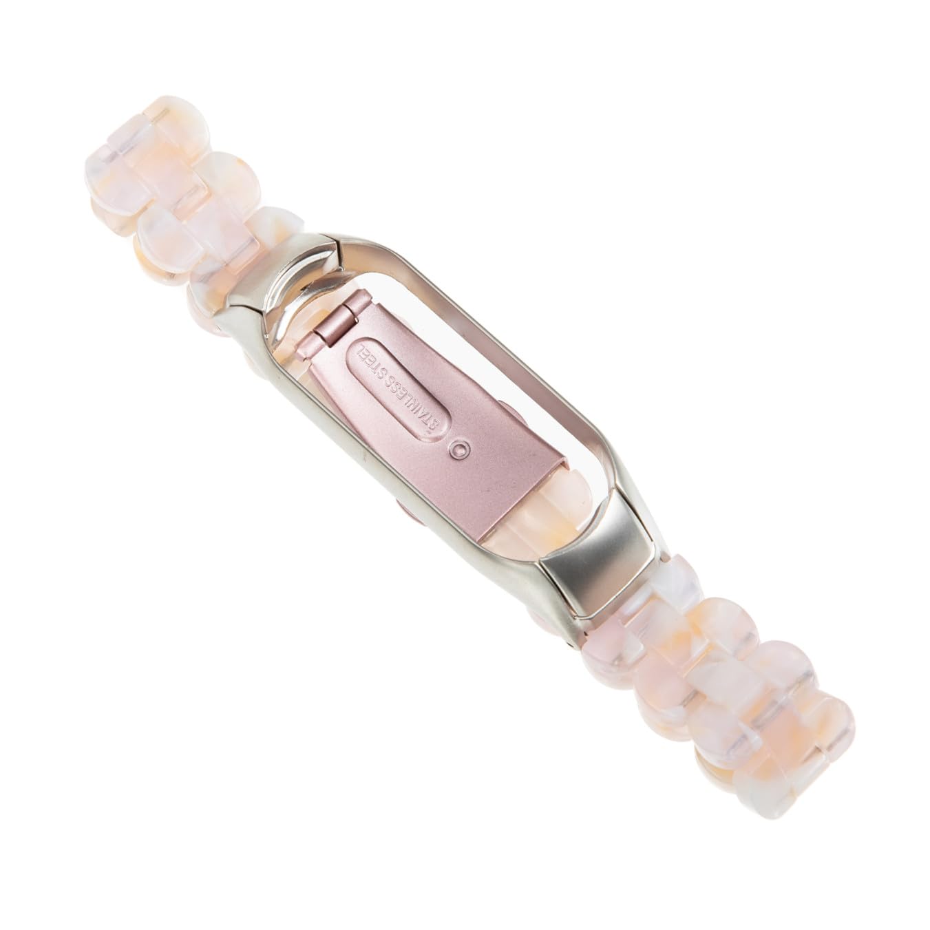 Hemobllo 4pièces Bracelet Résine Avec Boucle Inoxydable Compatible Avec Band Design Élégant Et Léger Remplacement Facile Pour Montre Connectée