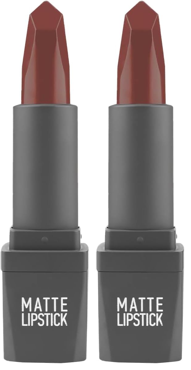 ALIX AVIEN Yoğun Renk Veren Uzun Süre Kalıcı Nemlendirici Kadifemsi Mat Ruj - Matte Lipstick 410 Rose Coral (2 paketi)