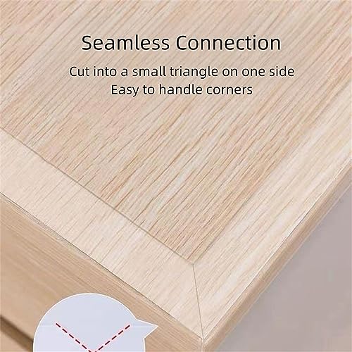 Image of Baby Proofing, Clear Edge Protector Strip, Soft Corner Protectors for Kids, Child Safety Tables Guards Furniture Against Sharp Corners Cabinets, Tables, Drawers 6.5ft