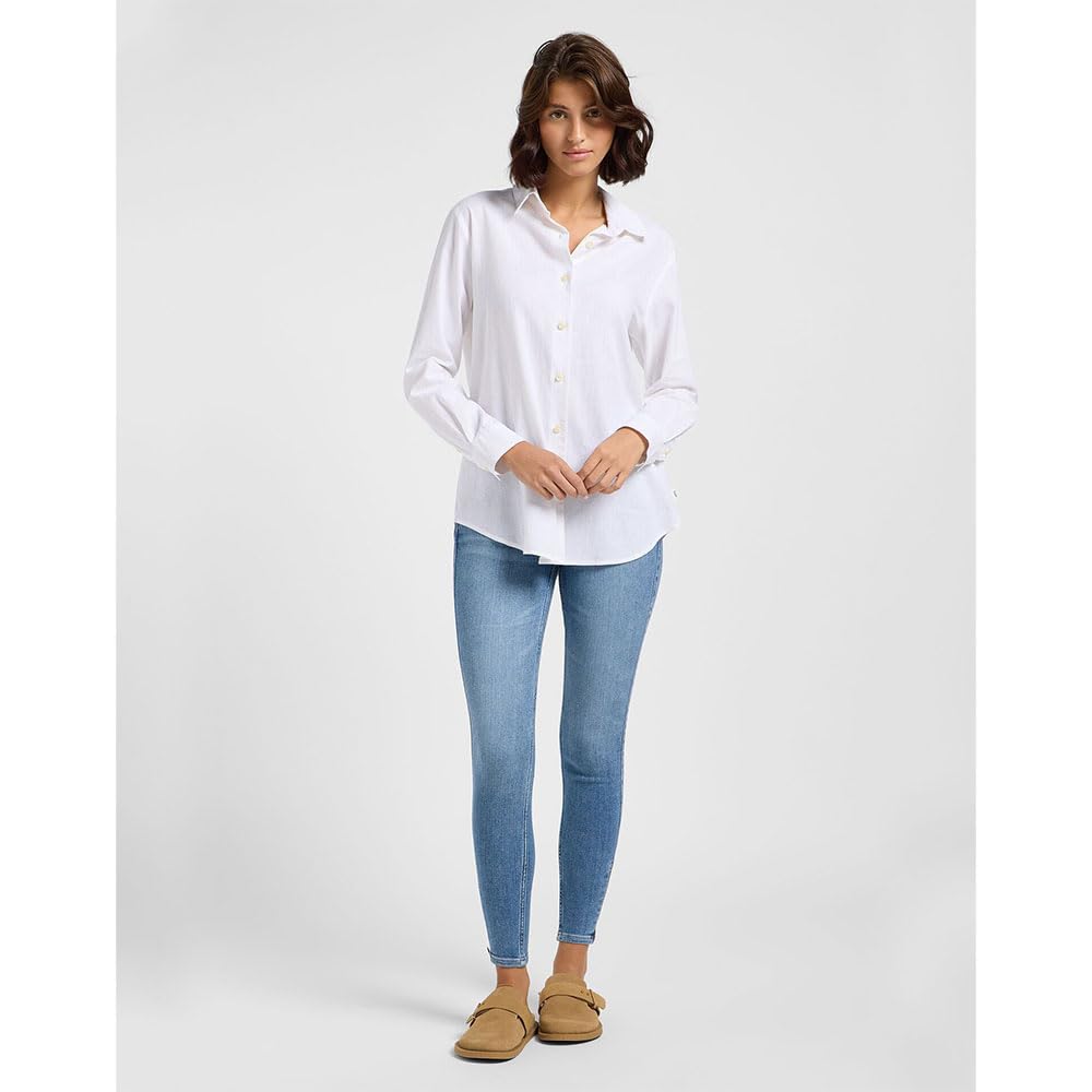 Lee Pocketless Shirt Maglietta Donna