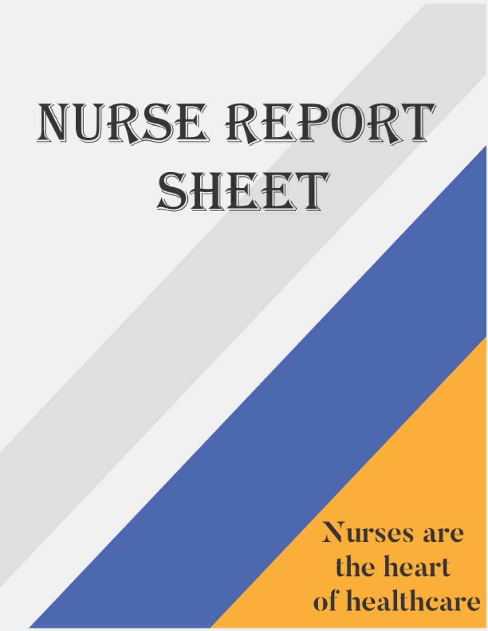Buy Nurse Report Sheet Notebook Sbar Notepads Nursing Sheets Prn