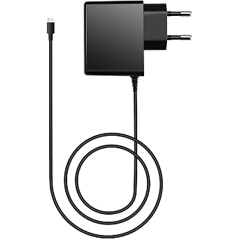 45 W GaN Switch Power Supply with 1.8 m Charging Cable, Compatible with Nintendo Switch/Lite/OLED/Deck Dock/Switch Pro Contro