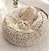 Katzenschlafsack, Plüsch-Katzenbett, Decke, selbstwärmend, Katzensack, Haustierzelt, Höhle, weich, rutschfest, waschbares Katzenbett