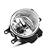 AUTOSAVER88 Fog Lights Compatible with 14-16 2014 2015 2016 Corolla (Not for Corolla S) Fog Light Replacement(Clear Lens Chrome Trim with Bulbs & Wiring Harness and Switch)