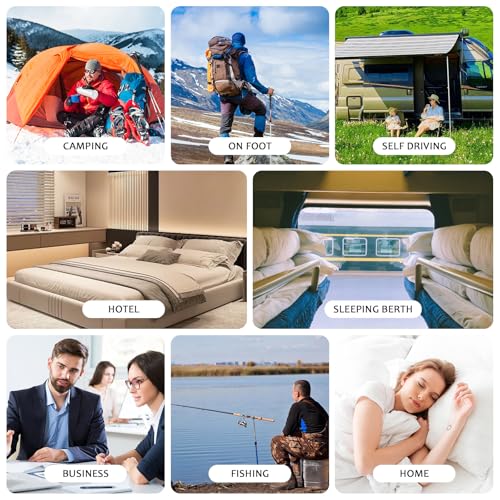 Sac de couchage 3-4 saisons compact lavable pour camping sans humidité - 2