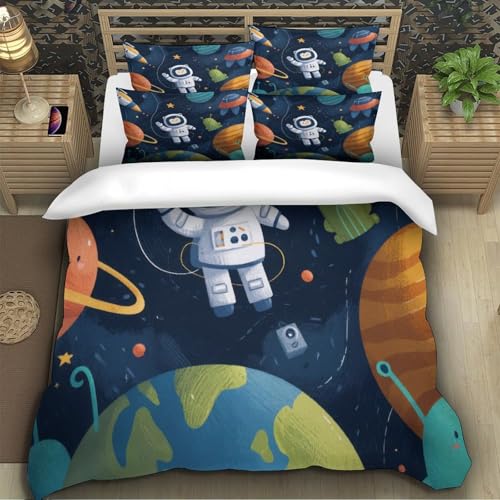 Aventure spatiale housse de couette pour chambre garçon - 5
