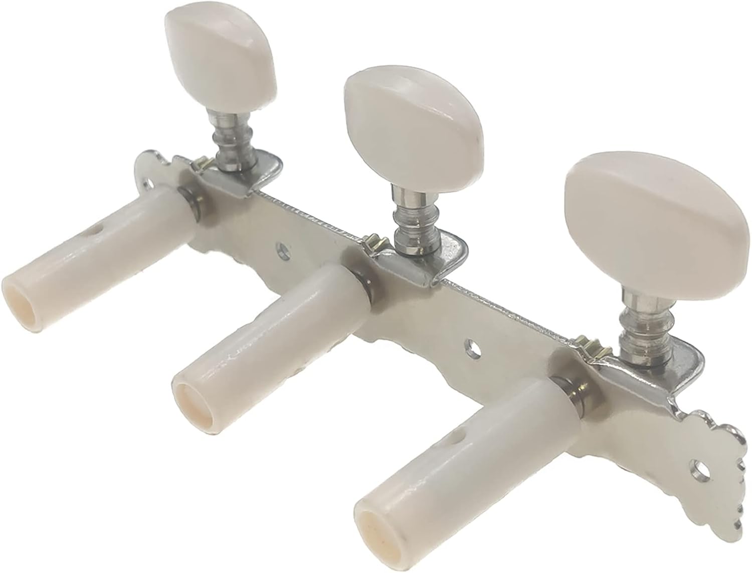 Cheerock Classical Guitar Tuner Pegs, Silver Acoustic Guitar Tuning Pegs, 1 Pair L+R Guitar Tuning Keys, Metal Guitar Tuning Machine Heads, Classical Guitar Tuning Pegs Parts Replacement Accessories : Musical Instruments