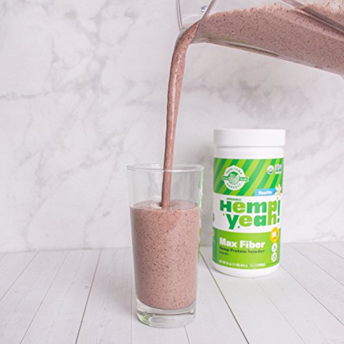 Manitoba Harvest Hemp Yeah! Natural Max Fiber Protein Powder, Vanilla