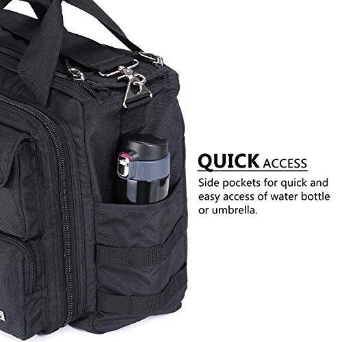Ls Military Style Tactical Messenger Bag │ Fits 17” Laptop │ Take Your Office With You #TOP3