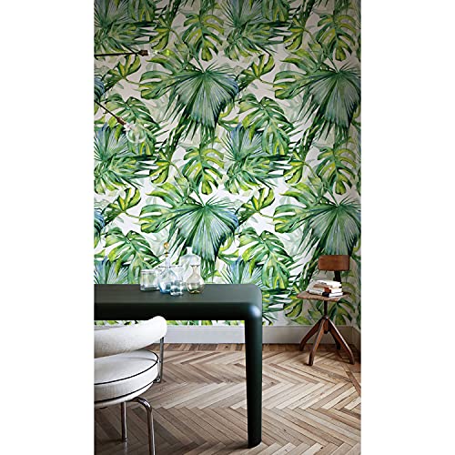 Papier peint grand format pour masquer les imperfections murales latex