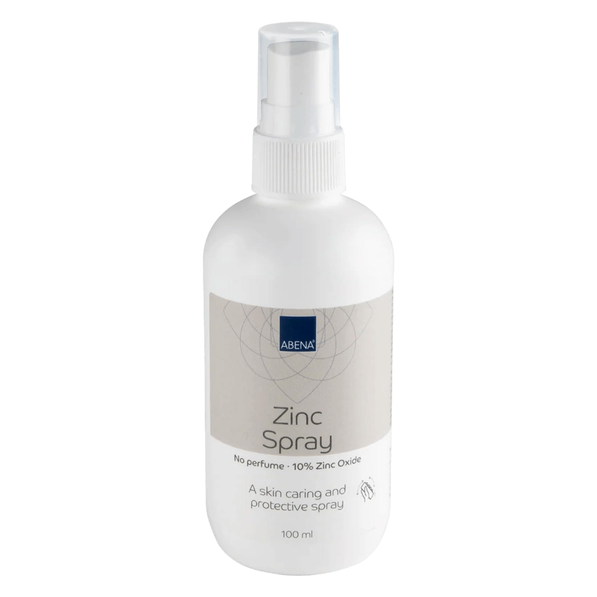 Abena Zinkspray - 100 ml - ohne Farbstoff und Parfüm, 10% Zinkoxid