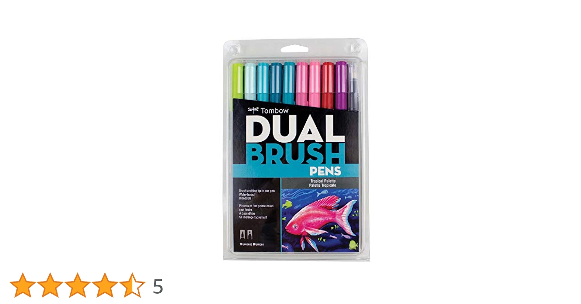 DUAL BRUSH PENS デュアルブラッシュペン/カラフルハンドレタリング Amazon.co.jp: トンボ鉛筆 筆ペン デュアルブラッシュペン ABT